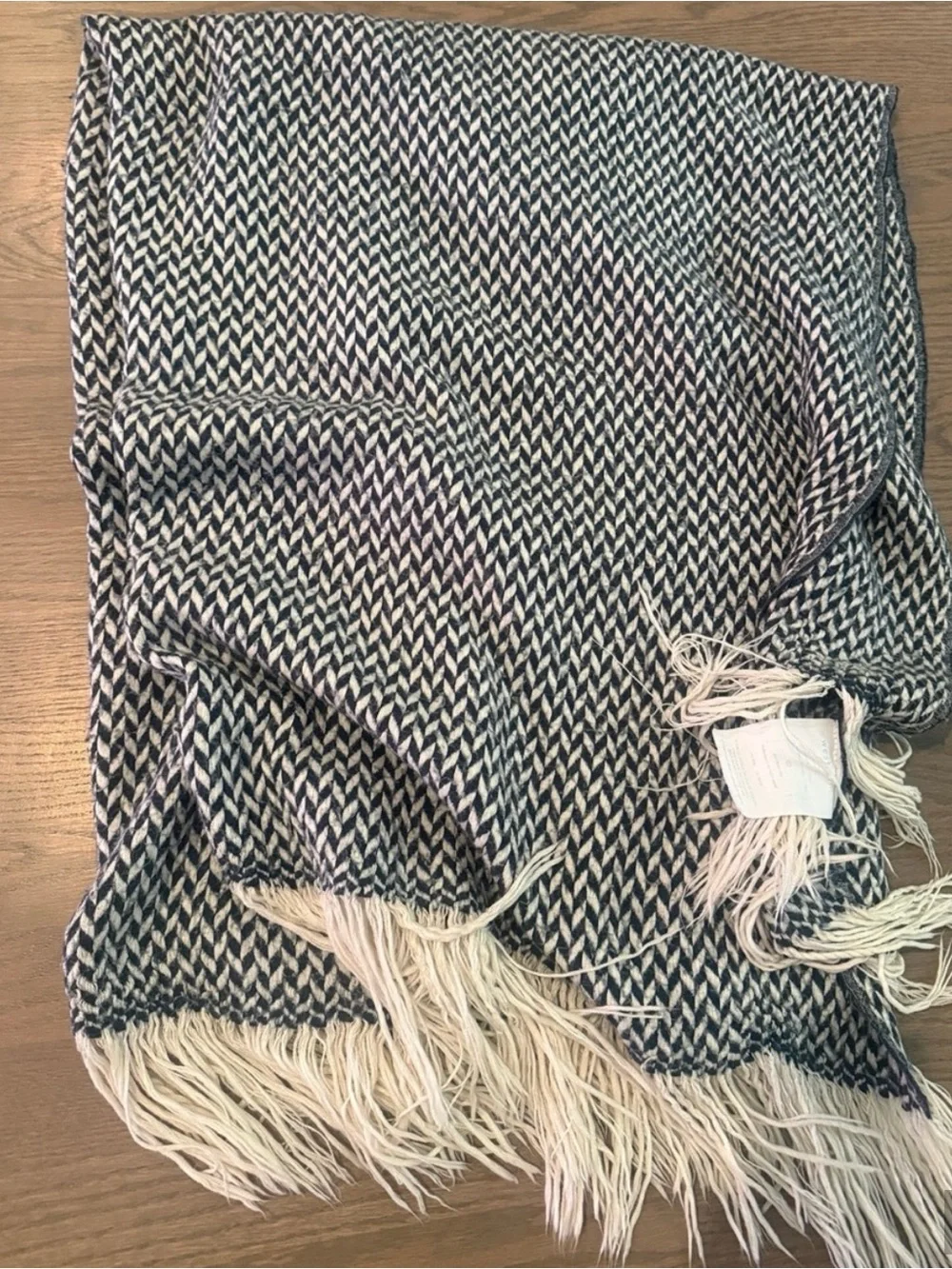 West Elm chunky woven